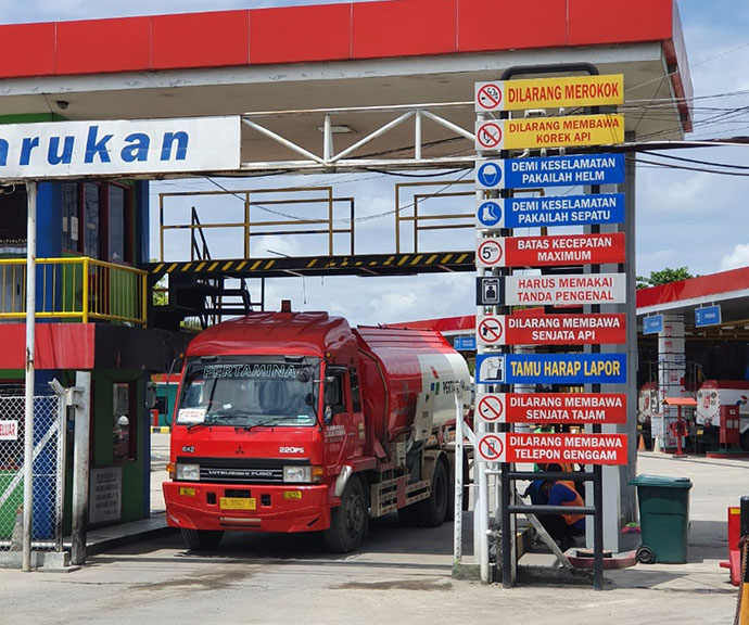 pertamina pastikan stok bbm di barito timur aman