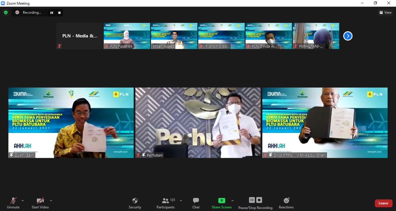 pln optimistis tingkatkan bauran ebt melalui penggunaan biomassa