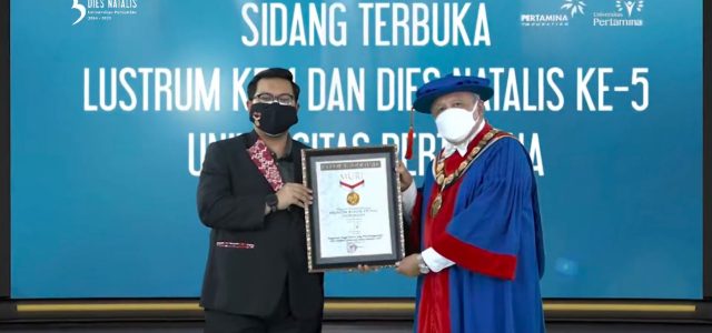 Universitas Pertamina Raih MURI di Tengah Pandemi