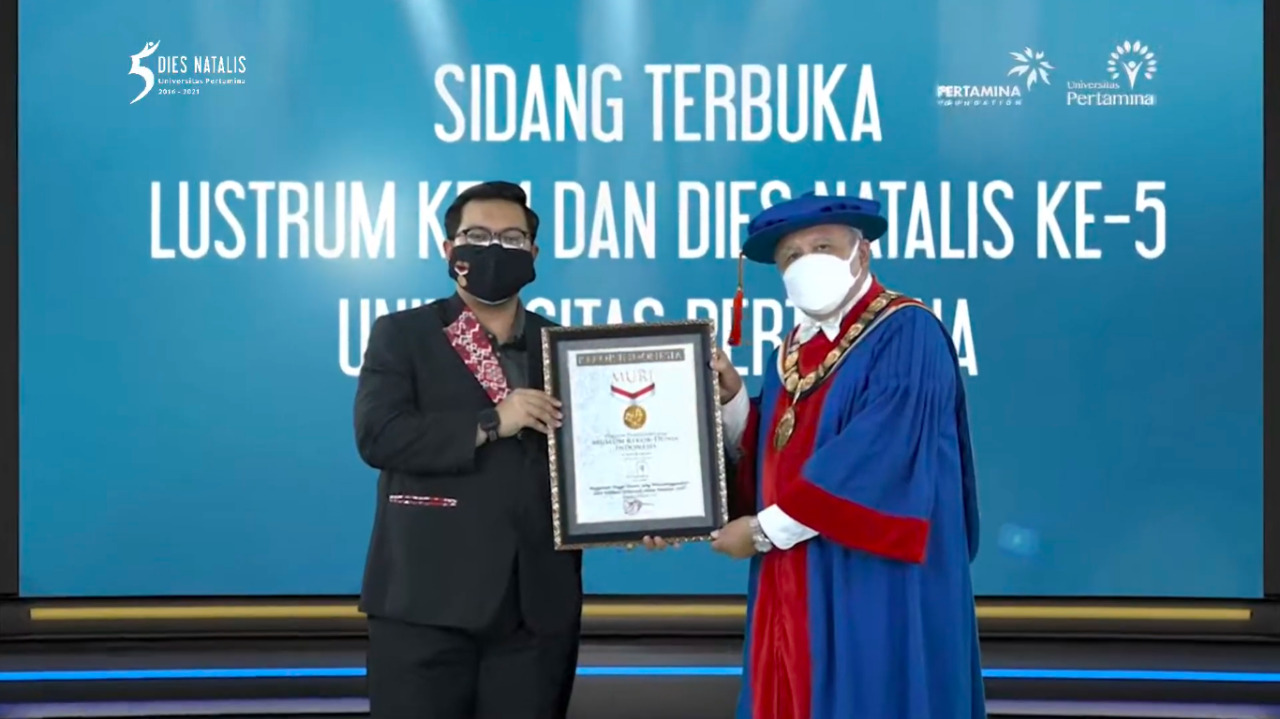 universitas pertamina raih muri di tengah pandemi