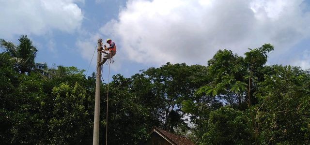 PLN Listriki 947 Pelanggan di Kecamatan Sungai Menang Sumsel