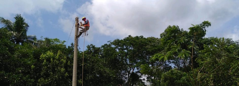 PLN Listriki 947 Pelanggan di Kecamatan Sungai Menang Sumsel