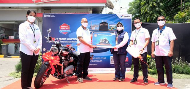 Pelanggan Asal Semarang Menangkan Hadiah dari Poin My Pertamina