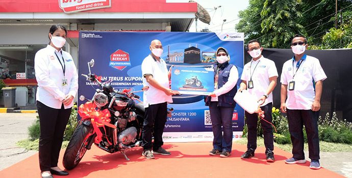 Pelanggan Asal Semarang Menangkan Hadiah dari Poin My Pertamina