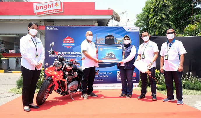 Pelanggan Asal Semarang Menangkan Hadiah dari Poin My Pertamina