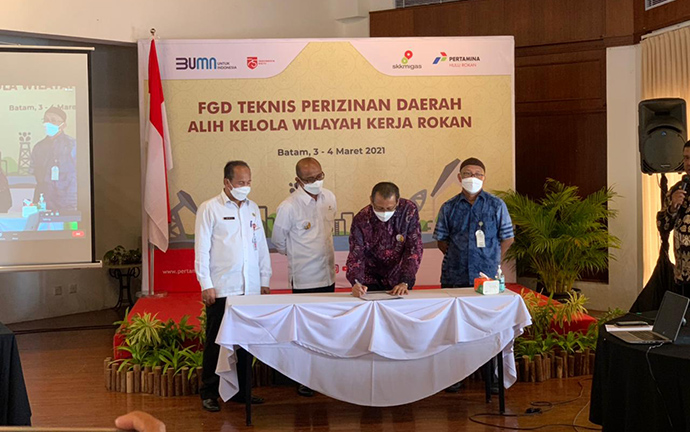 Didukung Pemda Riau, PHR Akan Tuntaskan 113 Perizinan Alih Transisi Rokan