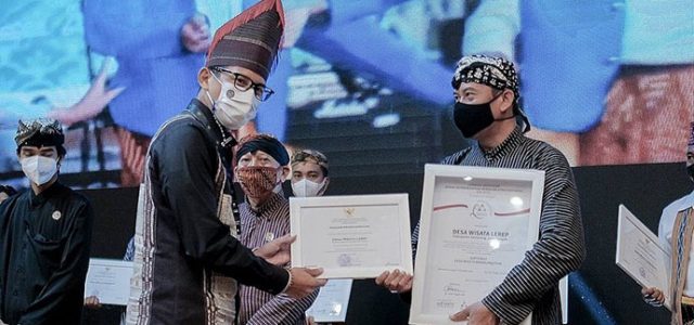 Dua Desa Binaan CSR Pertamina Raih Penghargaan dari  Kemenparekraf