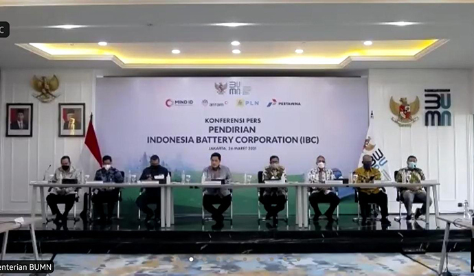 Pabrik Baterai Kendaraan Listrik, IBC Resmi Didirikan