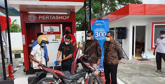 Pertashop Perdana Hadir di Kota Palu
