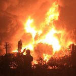 Kilang Pertamina Balongan Terbakar, 520 Warga Mengungsi