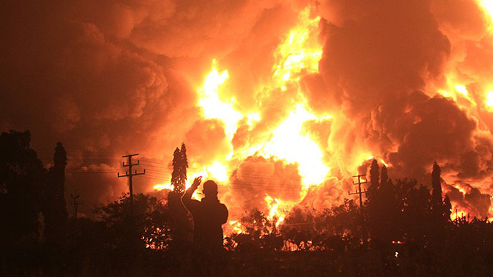 Kilang Pertamina Balongan Terbakar, 520 Warga Mengungsi