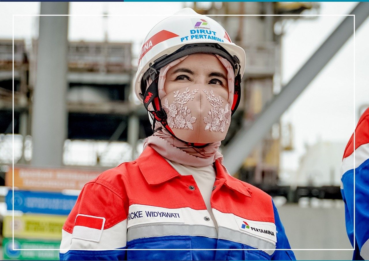 dirut pertamina pastikan kilang balongan aman