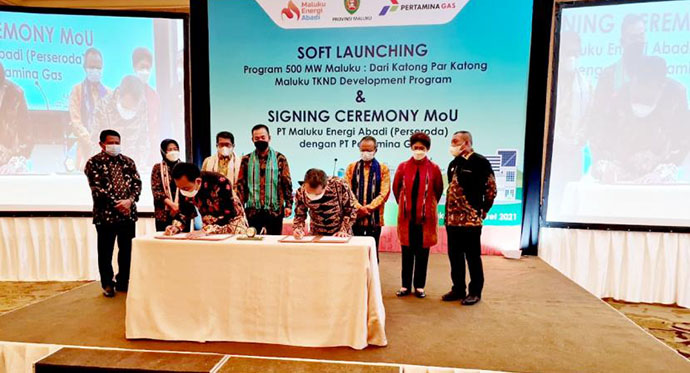 Pertagas Dukung Program 500 MW dan Pengembangan TKND Maluku