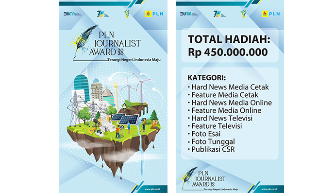 PLN Journalist Award Tahun Pertama Diikuti  1.000 Karya Jurnalistik