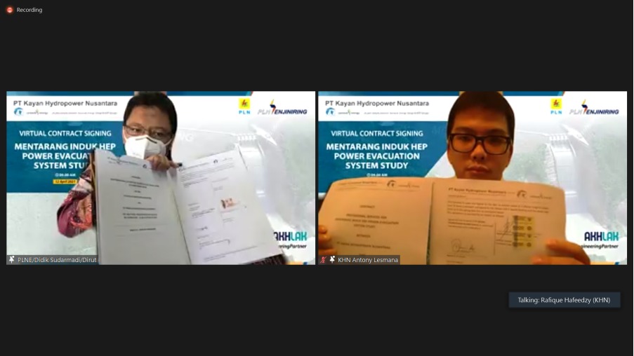 PLNE Studi Sistem Evakuasi Listrik di PLTA Mentarang Induk