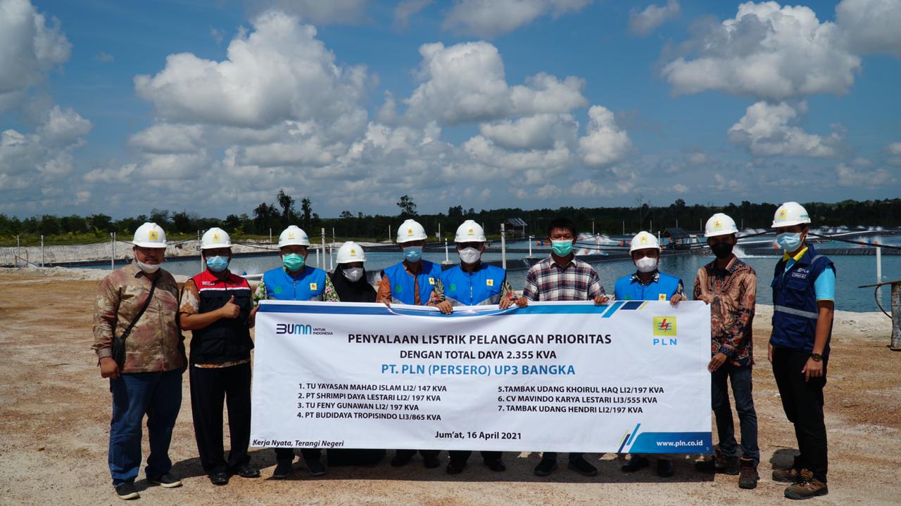 PLN Listriki 7 Tambak di Bangka-Belitung