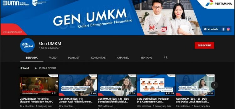 Promosi di Sosmed GEN UMKM, Omzet Mitra Binaan Pertamina Naik Drastis