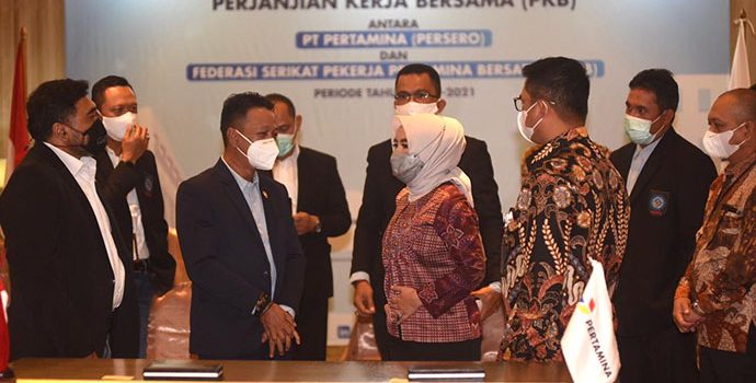 Pertamina – FSPPB Resmi Perpanjang Perjanjian Kerja Bersama