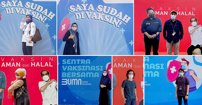 Elnusa Turut Serta Sukseskan Program Vaksinasi Covid-19