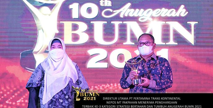 Anugerah BUMN 2021, PTK Berhasil Sabet 2 Penghargaan