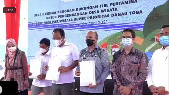 Para Menteri Apresiasi Pertamina Bangun Sanitasi di 10 Desa Wisata
