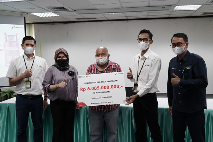 Bantu Pelaku UMKM, Pertamina Salurkan Pinjaman Modal Usaha Sebesar Rp 6 M