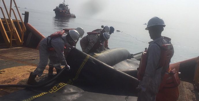 PHE ONWJ Gerak Cepat Tangani Tumpahan Minyak
