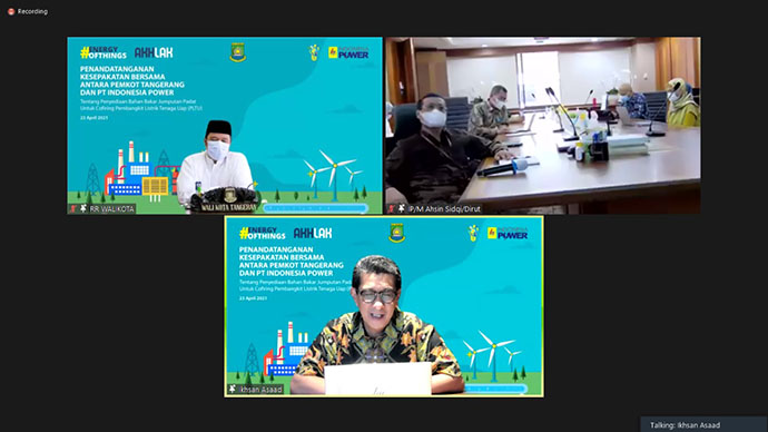 Indonesia Power Gandeng Pemkot Tangerang Sulap Sampah Jadi Bahan Bakar PLTU