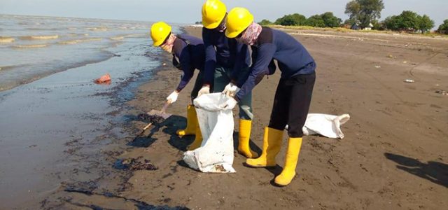PHE ONWJ Jalin Sinergi Dengan Stakeholder Tangani Sisa Ceceran Minyak