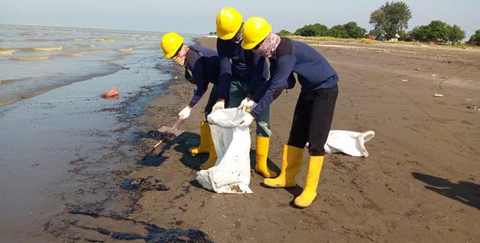PHE ONWJ Jalin Sinergi Dengan Stakeholder Tangani Sisa Ceceran Minyak