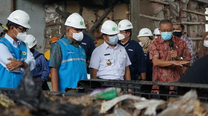 PLN Uji Coba Bahan Bakar Sampah di PLTU Lontar