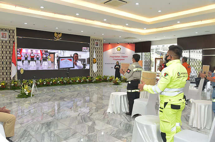 ERT JRBM Dapat Penghargaan Dari Menteri ESDM