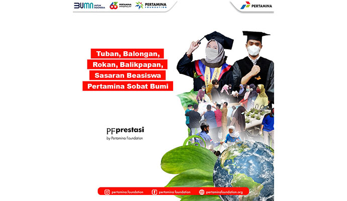 Tuban, Balongan, Rokan, Balikpapan Sasaran Beasiswa Pertamina Sobat Bumi
