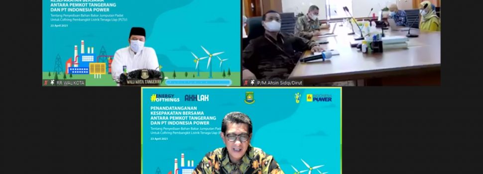 Dorong Peningkatan Rasio EBT, PLN Gandeng Pemkot Tangerang