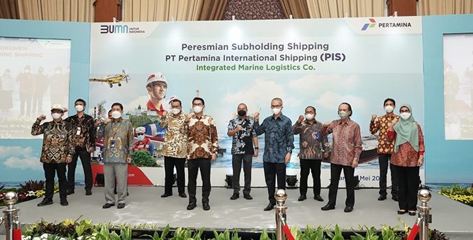 Erick Thohir Resmikan PIS Sebagai Subholding Shipping Pertamina