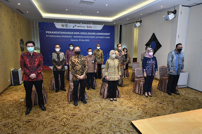 Pertamina-INA Jajaki Kerjasama Investasi Sektor Energi