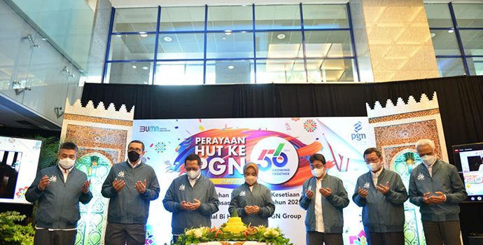 Rayakan HUT Ke-56 PGN Komitmen Kembangkan Infrastruktur dan Utilisasi Gas Bumi Nasional