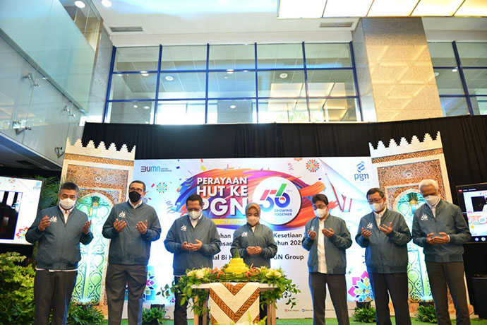 Rayakan HUT Ke-56 PGN Komitmen Kembangkan Infrastruktur dan Utilisasi Gas Bumi Nasional