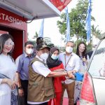 pertashop pertamina di desa buko poso, kecamatan way serdang diresmikan