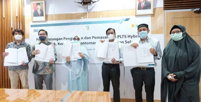 PLN Tingkatkan Bauran EBT, Bangun PLTS Hybrid di Sulsel