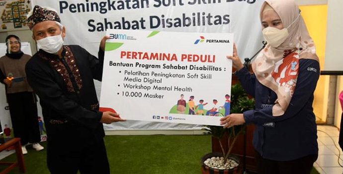 Pertamina akan Roadshow Tingkatkan Keterampilan Sahabat Disabilitas di Seluruh Indonesia