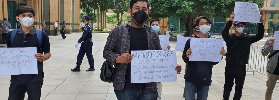 Cemari Lingkungan, Chevron Harus Tanggung Jawab