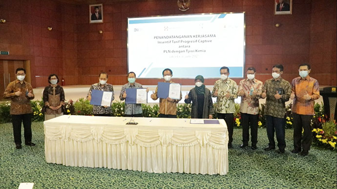 PLN Siap Pasok Listrik Ke PT Tjiwi Kimia