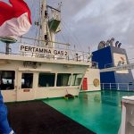 VLGC Pertagas II Kibarkan Merah Putih Saat Loading Perdana LPG di Amerika Serikat