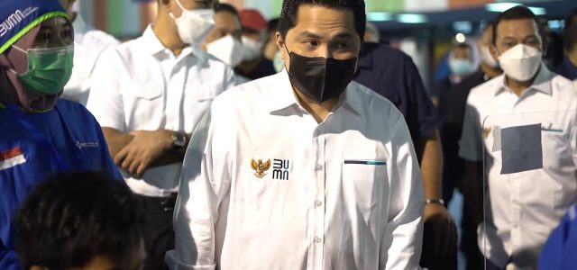 Didukung IHC, Kemenkes dan Pemda, Erick Thohir Resmikan Sentra Vaksin di Medan