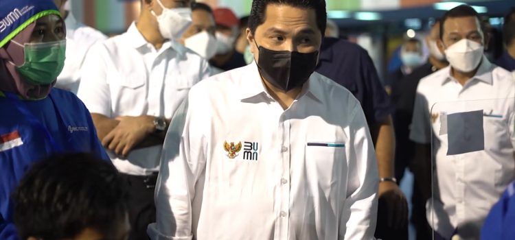 Didukung IHC, Kemenkes dan Pemda, Erick Thohir Resmikan Sentra Vaksin di Medan