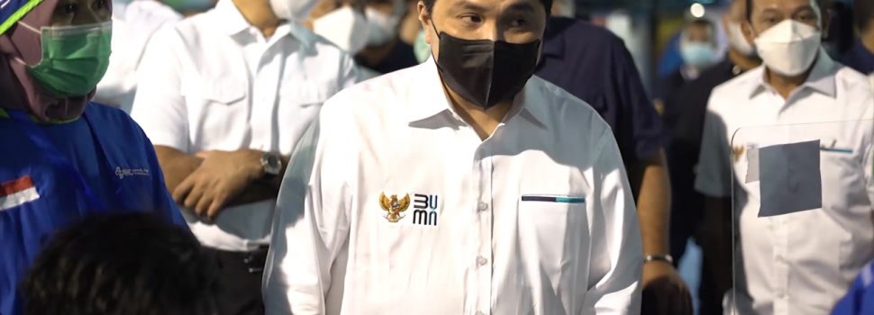 Didukung IHC, Kemenkes dan Pemda, Erick Thohir Resmikan Sentra Vaksin di Medan