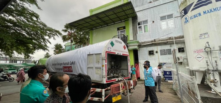 PLN Kembali Salurkan Bantuan 12 Ton Oksigen ke Rumah Sakit di Jateng