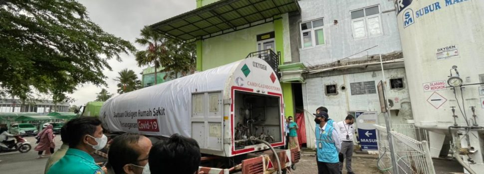 PLN Kembali Salurkan Bantuan 12 Ton Oksigen ke Rumah Sakit di Jateng