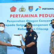 Kilang Pertamina Cilacap Serahkan 50 Unit Oxygen Concentrator